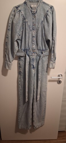 Mng denim damen jeans overall - mng,