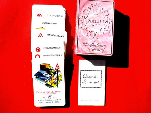 Quartett spielkarten piatnik - quartett,