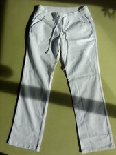 Neuwertige Baggyhose weiß