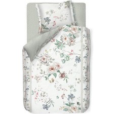 Bettwäsche Blumen Blüten Blätter Pip Studio Tokyo Bouquet Weiß Zweige Schlüssel