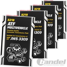 4x1L MANNOL GETRIEBEÖL ATF ÖL MULTIVEHICLE passend für JWS AISIN WARNER JWS 3309