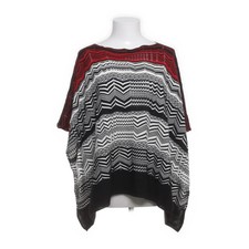 Missoni, Poncho, Größe: ONE SIZE, Schwarz/Mehrfarbig, Acryl/Wolle #6C3