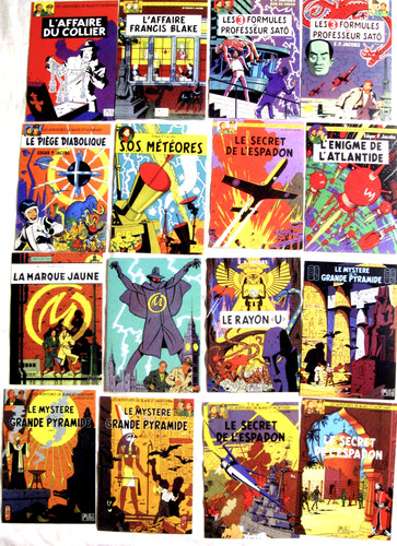 Blake mortimer 16 x - &,