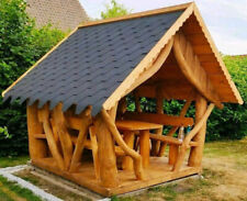 Holzpavillon 200 x 250 cm - Grillhütte - Gartenhütte -  inkl. Aufbau bei Ihnen.