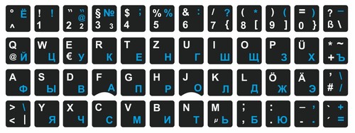 Tastaturaufkleber