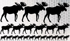 23x Auto Aufkleber HIRSCH