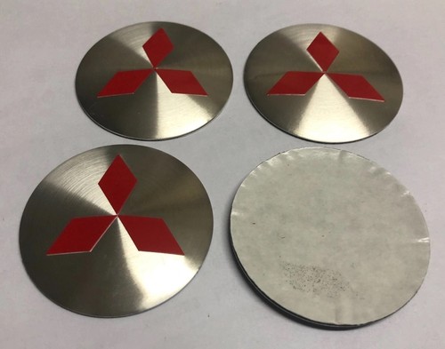 56mm silber für mitsubishi - 4x,