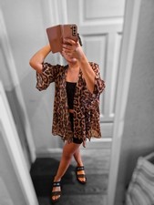 Kimono Damen Leo Kurz Seide