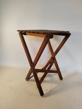 alt Campinghocker Angelhocker Klapphocker Holz Angeln Hocker Zelten Outdoor