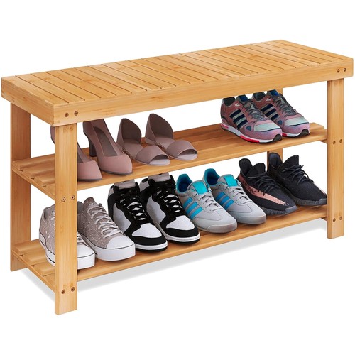 Schuhregal bambus schuhbank - schuhregal,