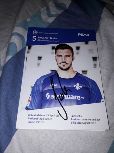 Signierte benjamin gorka - signierte, sv
