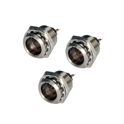 Mini xlr hicon einbaustecker - hicon, 3