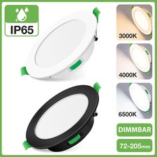 6-48er Dimmbar LED Einbaustrahler 3CCT 55mm-205mm Flach Decken Leuchte 230V Spot