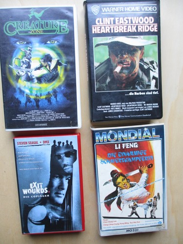 Vhs kassetten creature - kassetten:,
