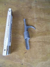 Spitze  für Bootshaken aus Alu alt antik