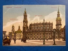 Dresden - Theaterplatz • alte Postkarte nicht versandt
