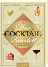 Partyspiel Cocktail-Quartett mit Rezepten Geschenkidee für Freunde
