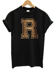 R Leopard T-Shirt bedruckt