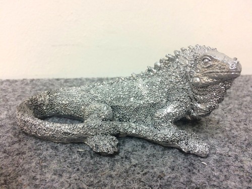 Leguan echse silber cm - leguan,