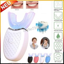 Elektrisch U-Typ Schallzahnbürste Zahnbürste 360° Automatische Reinigung Teeth