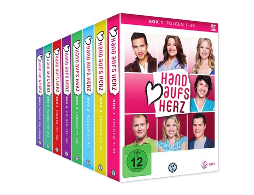 Hand aufs herz komplette - herz,
