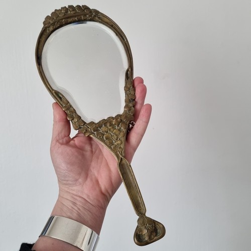 Spiegel bronze jugendstil 1900 - bronze,