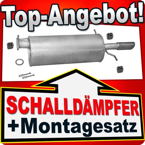 Endschalldämpfer für mazda - für,
