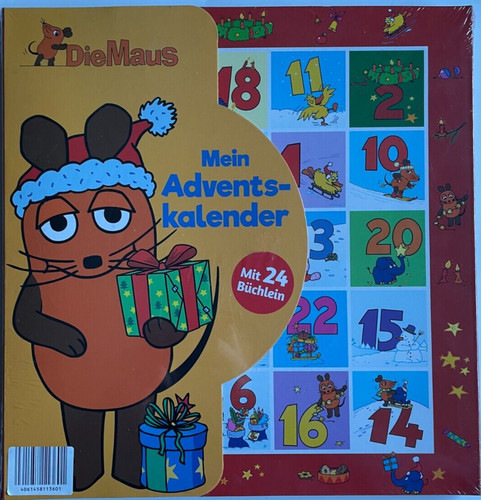 Die maus adventskalender - die, mit