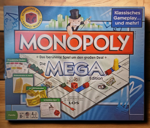 Monopoly die mega edition - mega,