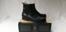 AIGLE Chelsea Boots Stiefeletten Herren EUR Gr. 43. UK 8 3/4 Leder. Schwarz.