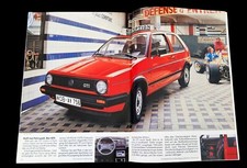 VW VOLKSWAGEN GOLF II 2 C CL GL GTD GTi Prospekt Brochure 1984 BB