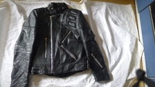 Herren Motorrad Leder Jacke