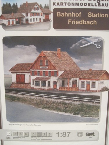 Bahnhof station friedbach - bahnhof,