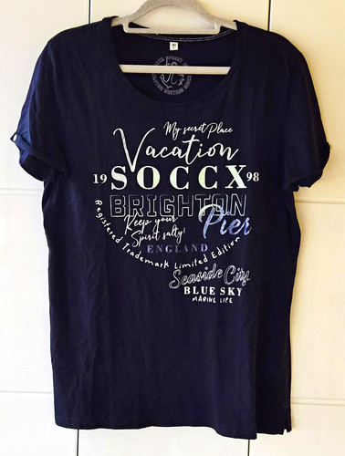 Soccx shirt dkl blau bunt - shirt, dkl.blau/bunt