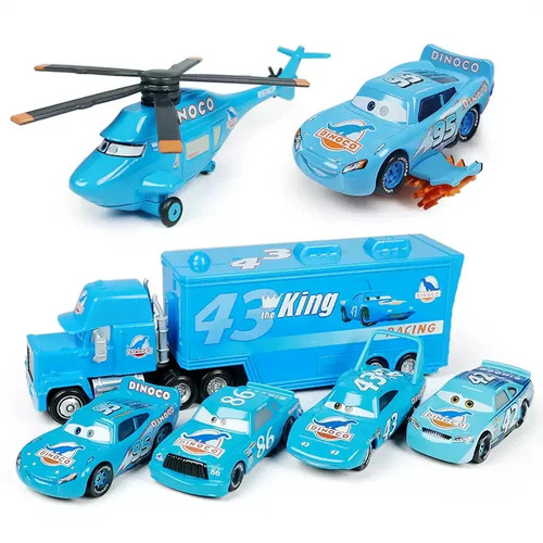 7er set pixar cars - cars, dinoco