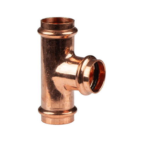 Kupfer pressfitting stück - pressfitting, t-stück