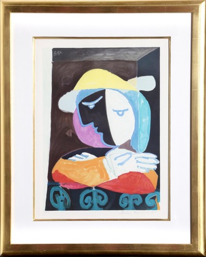 Pablo picasso femme au - pablo, picasso,