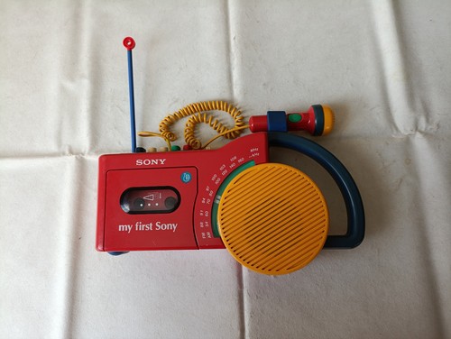 First sony kassettenradio - my,