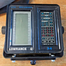 Lowrance X-4 LCG Recorder Fish