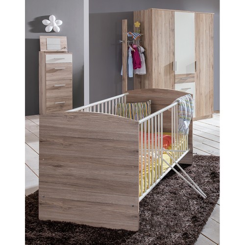 Babyzimmer set bett babybett - set,