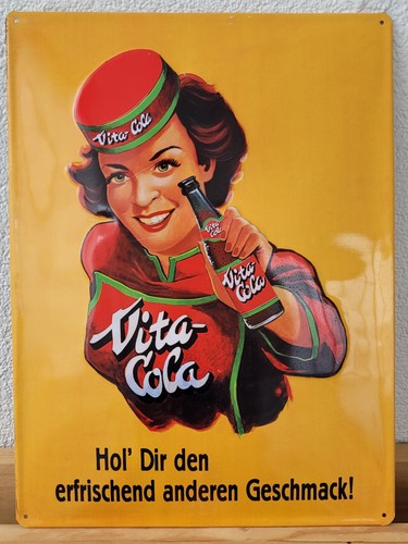 Blechschild vita cola - vita,