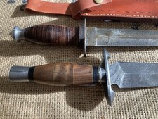 zwei  Sammler Dolch DekoDolch Messer Kampfdolch Jagdmesser