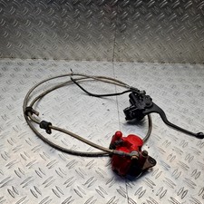 Brake pump brake caliper rear
