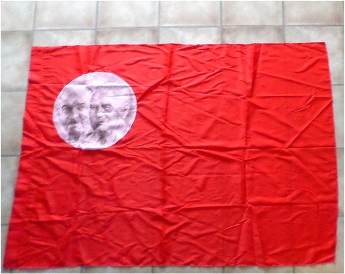 Ddr sed dederon fahne - ddr, ernst