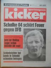 KICKER 41 - 17.5. 1973 Schnellinger EC-II-Finale Leeds United-AC Mailand 0:1