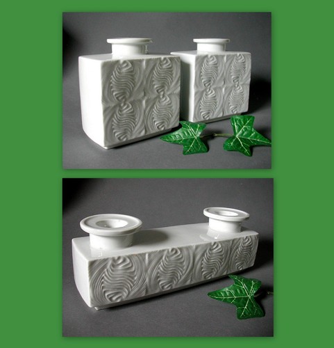 Vase kerzenständer - 2x,