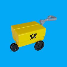 Playmobil - Postwagen Zustellwagen Post - Handwagen für Postboten
