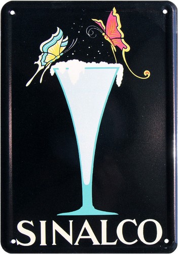 Blechpostkarte 14 cm - blechpostkarte,