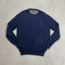 HARMONT&BLAINE Herren Pullover Gr M Strickpullover Jumper Sweater 28801 Blau