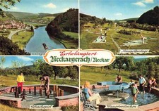 Neckargerach Neckarpartie Minigolf Schachspiel Wassertretbecken